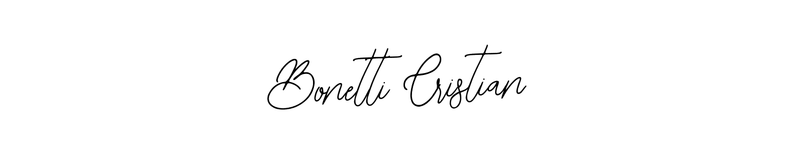 Bearetta-2O07w is a professional signature style that is perfect for those who want to add a touch of class to their signature. It is also a great choice for those who want to make their signature more unique. Get Bonetti Cristian name to fancy signature for free. Bonetti Cristian signature style 12 images and pictures png