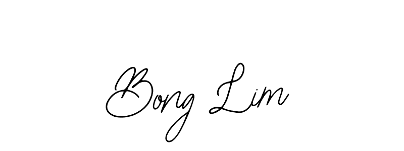 How to make Bong Lim signature? Bearetta-2O07w is a professional autograph style. Create handwritten signature for Bong Lim name. Bong Lim signature style 12 images and pictures png