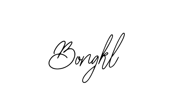 Make a beautiful signature design for name Bongkl. With this signature (Bearetta-2O07w) style, you can create a handwritten signature for free. Bongkl signature style 12 images and pictures png