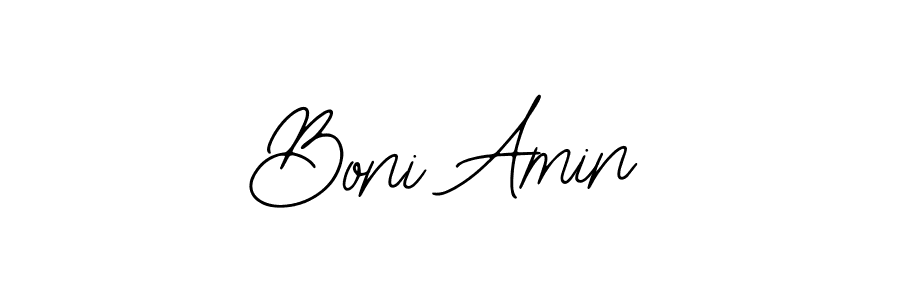 Also we have Boni Amin name is the best signature style. Create professional handwritten signature collection using Bearetta-2O07w autograph style. Boni Amin signature style 12 images and pictures png