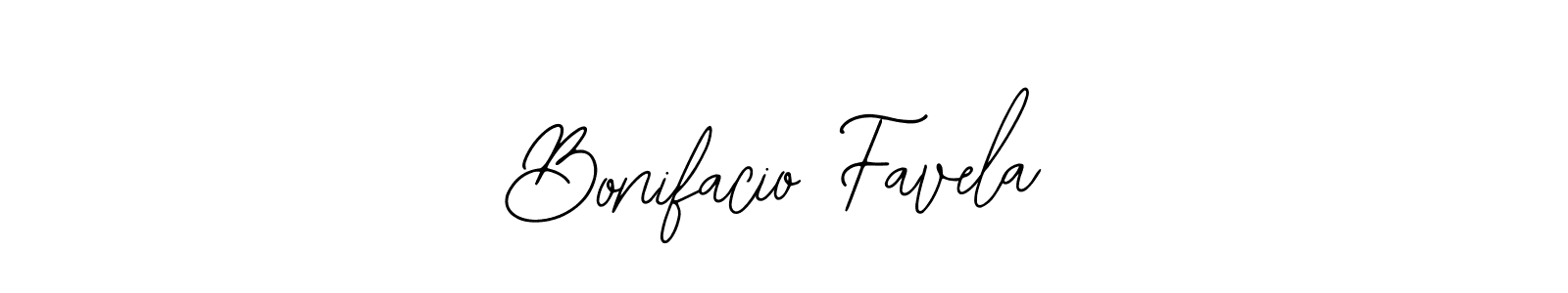 Make a beautiful signature design for name Bonifacio Favela. Use this online signature maker to create a handwritten signature for free. Bonifacio Favela signature style 12 images and pictures png