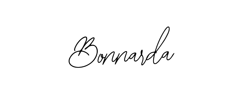 How to make Bonnarda name signature. Use Bearetta-2O07w style for creating short signs online. This is the latest handwritten sign. Bonnarda signature style 12 images and pictures png