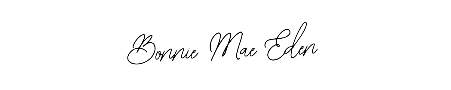 The best way (Bearetta-2O07w) to make a short signature is to pick only two or three words in your name. The name Bonnie Mae Eden include a total of six letters. For converting this name. Bonnie Mae Eden signature style 12 images and pictures png