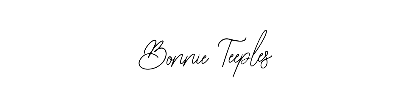 You should practise on your own different ways (Bearetta-2O07w) to write your name (Bonnie Teeples) in signature. don't let someone else do it for you. Bonnie Teeples signature style 12 images and pictures png