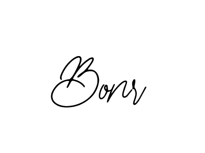 Make a beautiful signature design for name Bonr. With this signature (Bearetta-2O07w) style, you can create a handwritten signature for free. Bonr signature style 12 images and pictures png