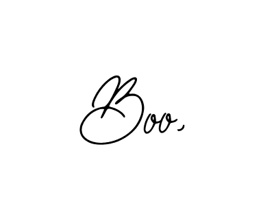 It looks lik you need a new signature style for name Boo,. Design unique handwritten (Bearetta-2O07w) signature with our free signature maker in just a few clicks. Boo, signature style 12 images and pictures png