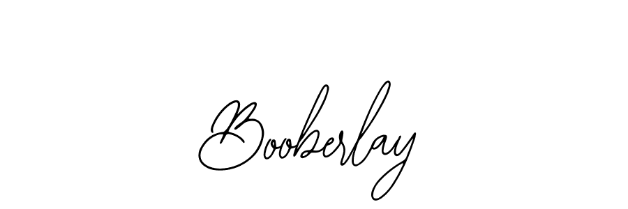 Make a beautiful signature design for name Booberlay. With this signature (Bearetta-2O07w) style, you can create a handwritten signature for free. Booberlay signature style 12 images and pictures png