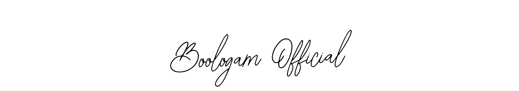 How to make Boologam Official signature? Bearetta-2O07w is a professional autograph style. Create handwritten signature for Boologam Official name. Boologam Official signature style 12 images and pictures png