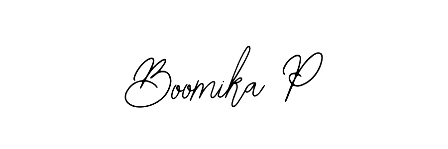 Once you've used our free online signature maker to create your best signature Bearetta-2O07w style, it's time to enjoy all of the benefits that Boomika P name signing documents. Boomika P signature style 12 images and pictures png