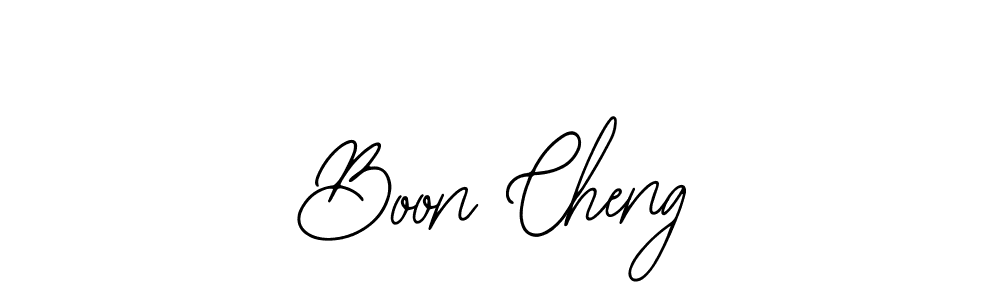 Also we have Boon Cheng name is the best signature style. Create professional handwritten signature collection using Bearetta-2O07w autograph style. Boon Cheng signature style 12 images and pictures png