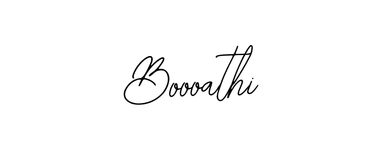 How to make Boooathi signature? Bearetta-2O07w is a professional autograph style. Create handwritten signature for Boooathi name. Boooathi signature style 12 images and pictures png
