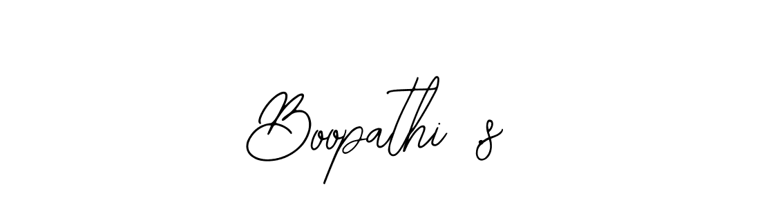 The best way (Bearetta-2O07w) to make a short signature is to pick only two or three words in your name. The name Boopathi .s include a total of six letters. For converting this name. Boopathi .s signature style 12 images and pictures png