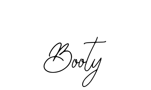 Design your own signature with our free online signature maker. With this signature software, you can create a handwritten (Bearetta-2O07w) signature for name Booty. Booty signature style 12 images and pictures png