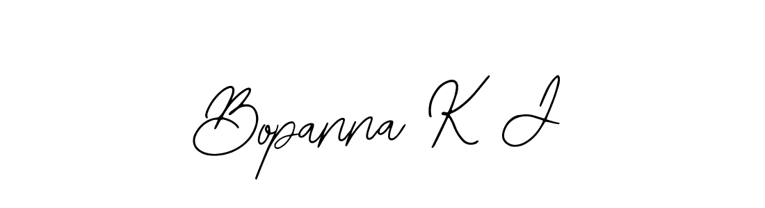 Similarly Bearetta-2O07w is the best handwritten signature design. Signature creator online .You can use it as an online autograph creator for name Bopanna K J. Bopanna K J signature style 12 images and pictures png
