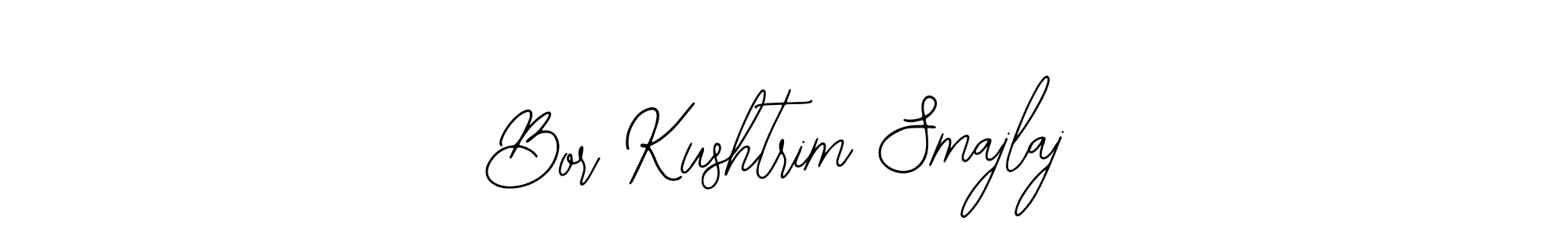 How to Draw Bor Kushtrim Smajlaj signature style? Bearetta-2O07w is a latest design signature styles for name Bor Kushtrim Smajlaj. Bor Kushtrim Smajlaj signature style 12 images and pictures png