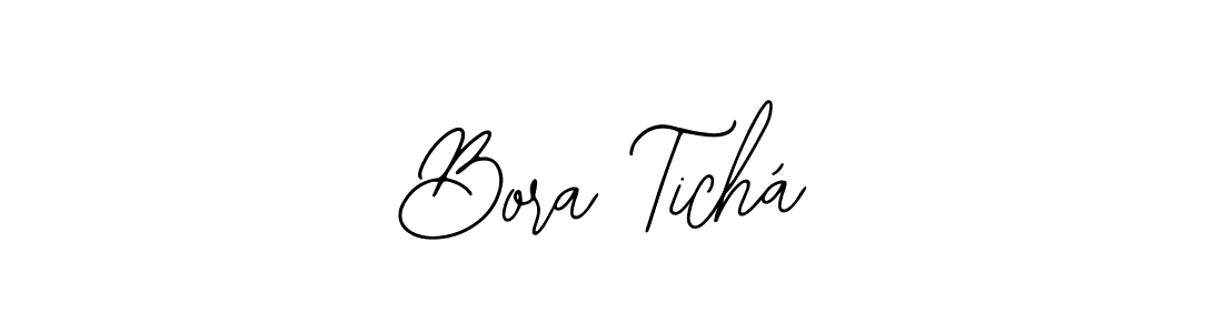 Create a beautiful signature design for name Bora Tichá. With this signature (Bearetta-2O07w) fonts, you can make a handwritten signature for free. Bora Tichá signature style 12 images and pictures png