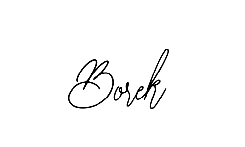 How to make Borek name signature. Use Bearetta-2O07w style for creating short signs online. This is the latest handwritten sign. Borek signature style 12 images and pictures png