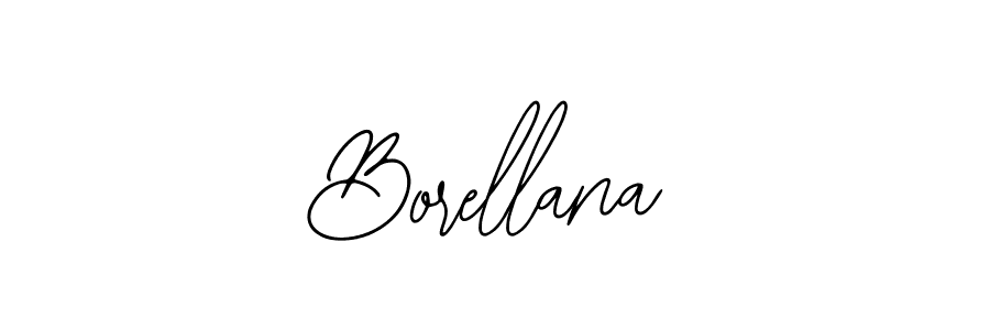 Bearetta-2O07w is a professional signature style that is perfect for those who want to add a touch of class to their signature. It is also a great choice for those who want to make their signature more unique. Get Borellana name to fancy signature for free. Borellana signature style 12 images and pictures png
