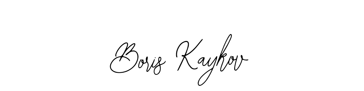 Use a signature maker to create a handwritten signature online. With this signature software, you can design (Bearetta-2O07w) your own signature for name Boris Kaykov. Boris Kaykov signature style 12 images and pictures png