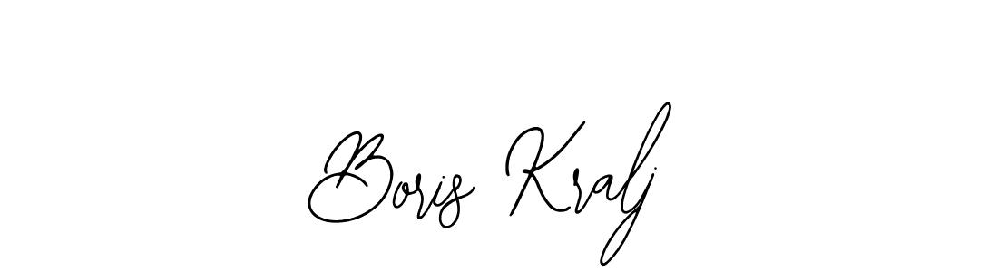 How to Draw Boris Kralj signature style? Bearetta-2O07w is a latest design signature styles for name Boris Kralj. Boris Kralj signature style 12 images and pictures png