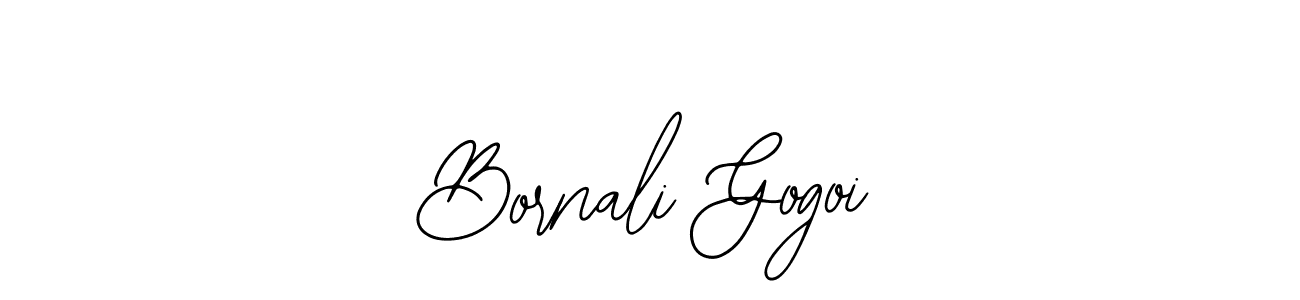 Design your own signature with our free online signature maker. With this signature software, you can create a handwritten (Bearetta-2O07w) signature for name Bornali Gogoi. Bornali Gogoi signature style 12 images and pictures png
