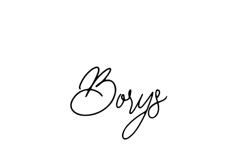 Design your own signature with our free online signature maker. With this signature software, you can create a handwritten (Bearetta-2O07w) signature for name Borys. Borys signature style 12 images and pictures png