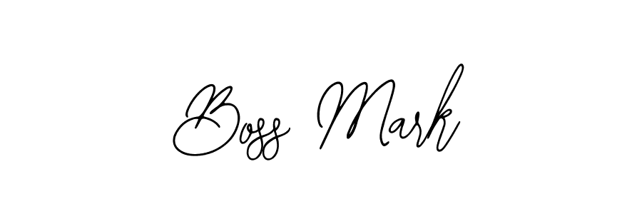 if you are searching for the best signature style for your name Boss Mark. so please give up your signature search. here we have designed multiple signature styles  using Bearetta-2O07w. Boss Mark signature style 12 images and pictures png