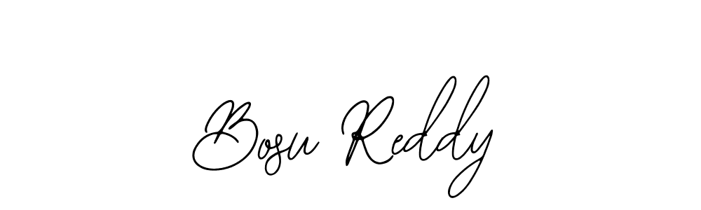 Make a beautiful signature design for name Bosu Reddy. Use this online signature maker to create a handwritten signature for free. Bosu Reddy signature style 12 images and pictures png