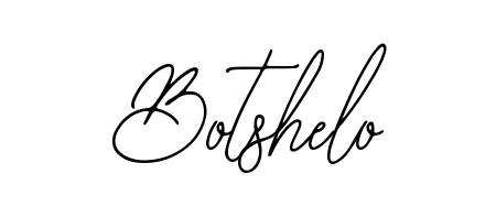 Create a personalized artistic stamp with Botshelo in Bearetta-2O07w font. Perfect for visual artists, designers, and influencers. Botshelo signature style 12 images and pictures png