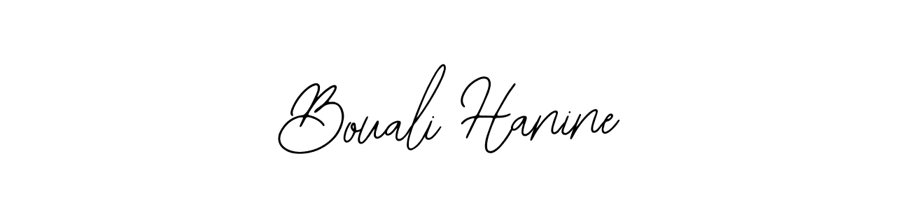 Make a beautiful signature design for name Bouali Hanine. With this signature (Bearetta-2O07w) style, you can create a handwritten signature for free. Bouali Hanine signature style 12 images and pictures png