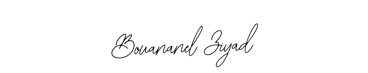 Bouananel Ziyad stylish signature style. Best Handwritten Sign (Bearetta-2O07w) for my name. Handwritten Signature Collection Ideas for my name Bouananel Ziyad. Bouananel Ziyad signature style 12 images and pictures png