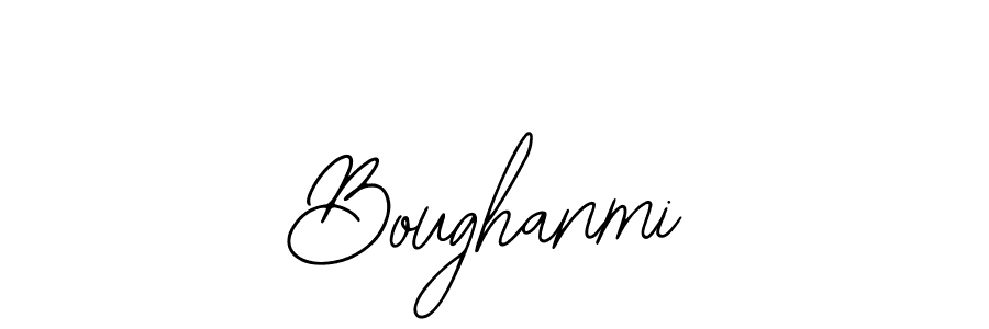 You should practise on your own different ways (Bearetta-2O07w) to write your name (Boughanmi) in signature. don't let someone else do it for you. Boughanmi signature style 12 images and pictures png