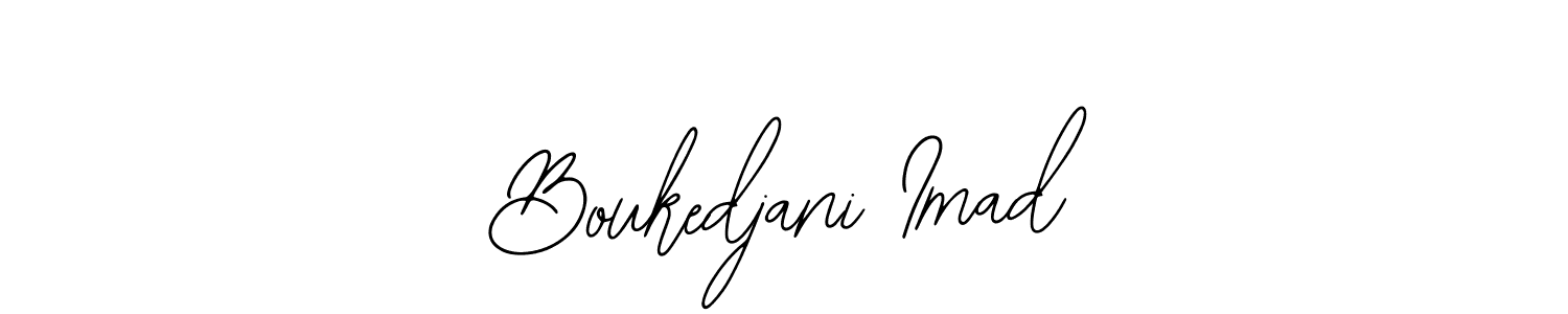 Make a beautiful signature design for name Boukedjani Imad. With this signature (Bearetta-2O07w) style, you can create a handwritten signature for free. Boukedjani Imad signature style 12 images and pictures png