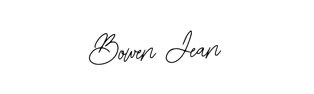 How to Draw Bowen Jean signature style? Bearetta-2O07w is a latest design signature styles for name Bowen Jean. Bowen Jean signature style 12 images and pictures png