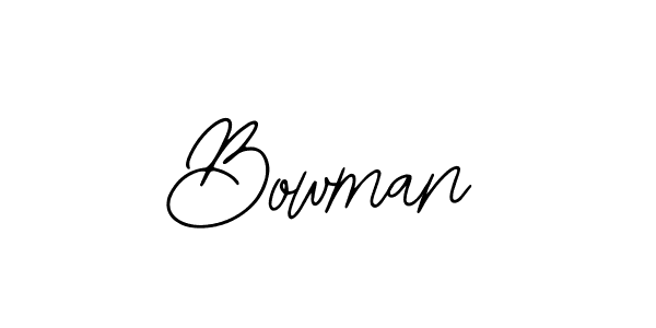 How to make Bowman name signature. Use Bearetta-2O07w style for creating short signs online. This is the latest handwritten sign. Bowman signature style 12 images and pictures png