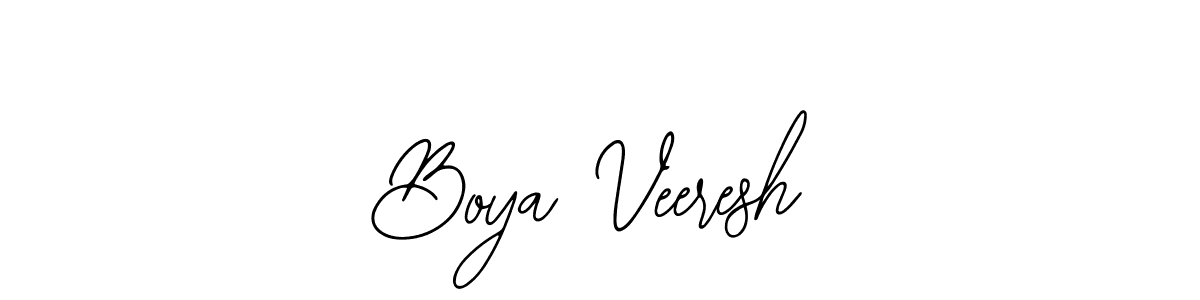 Bearetta-2O07w is a professional signature style that is perfect for those who want to add a touch of class to their signature. It is also a great choice for those who want to make their signature more unique. Get Boya Veeresh name to fancy signature for free. Boya Veeresh signature style 12 images and pictures png