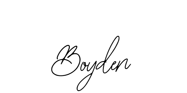 How to make Boyden signature? Bearetta-2O07w is a professional autograph style. Create handwritten signature for Boyden name. Boyden signature style 12 images and pictures png