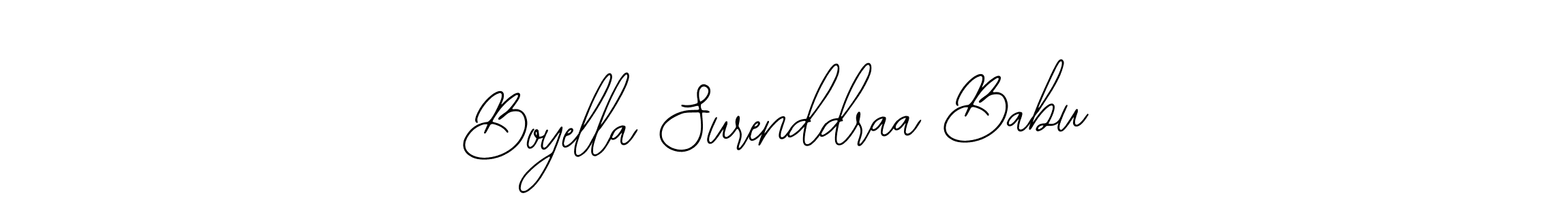 How to make Boyella Surenddraa Babu signature? Bearetta-2O07w is a professional autograph style. Create handwritten signature for Boyella Surenddraa Babu name. Boyella Surenddraa Babu signature style 12 images and pictures png