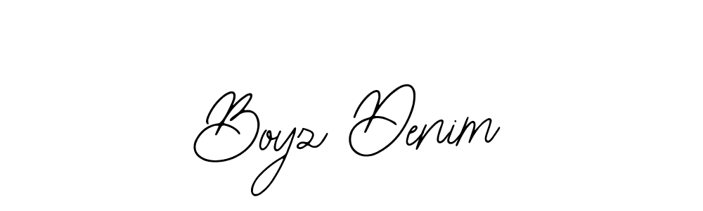 The best way (Bearetta-2O07w) to make a short signature is to pick only two or three words in your name. The name Boyz Denim include a total of six letters. For converting this name. Boyz Denim signature style 12 images and pictures png