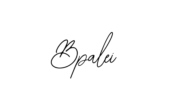 Create a beautiful signature design for name Bpalei. With this signature (Bearetta-2O07w) fonts, you can make a handwritten signature for free. Bpalei signature style 12 images and pictures png