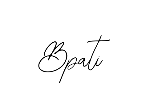 Bearetta-2O07w is a professional signature style that is perfect for those who want to add a touch of class to their signature. It is also a great choice for those who want to make their signature more unique. Get Bpati name to fancy signature for free. Bpati signature style 12 images and pictures png