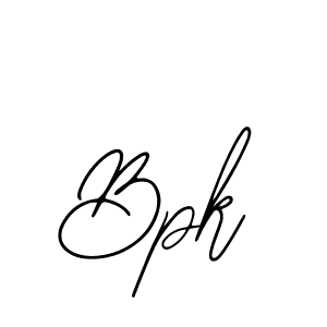 The best way (Bearetta-2O07w) to make a short signature is to pick only two or three words in your name. The name Bpk include a total of six letters. For converting this name. Bpk signature style 12 images and pictures png