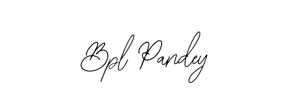 How to make Bpl Pandey signature? Bearetta-2O07w is a professional autograph style. Create handwritten signature for Bpl Pandey name. Bpl Pandey signature style 12 images and pictures png