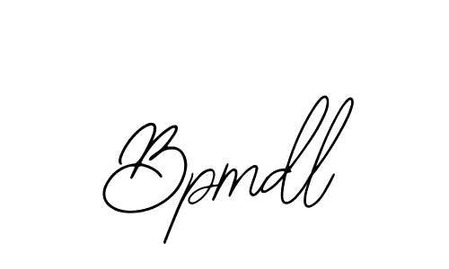 Make a beautiful signature design for name Bpmdl. With this signature (Bearetta-2O07w) style, you can create a handwritten signature for free. Bpmdl signature style 12 images and pictures png