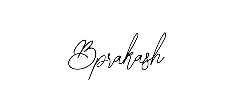 Design your own signature with our free online signature maker. With this signature software, you can create a handwritten (Bearetta-2O07w) signature for name Bprakash. Bprakash signature style 12 images and pictures png