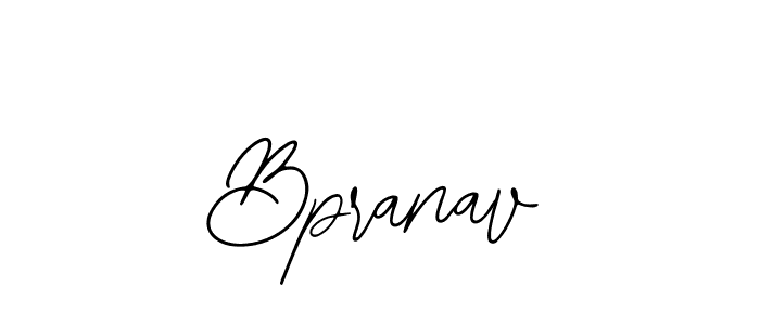 Design your own signature with our free online signature maker. With this signature software, you can create a handwritten (Bearetta-2O07w) signature for name Bpranav. Bpranav signature style 12 images and pictures png