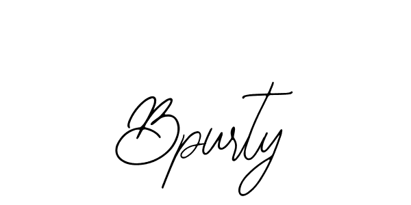 How to make Bpurty signature? Bearetta-2O07w is a professional autograph style. Create handwritten signature for Bpurty name. Bpurty signature style 12 images and pictures png