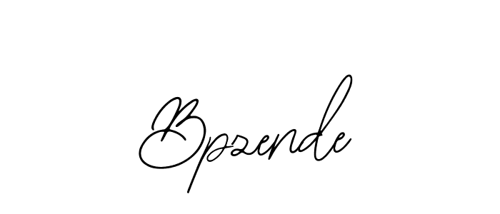 if you are searching for the best signature style for your name Bpzende. so please give up your signature search. here we have designed multiple signature styles  using Bearetta-2O07w. Bpzende signature style 12 images and pictures png