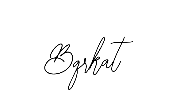 Make a beautiful signature design for name Bqrkat. With this signature (Bearetta-2O07w) style, you can create a handwritten signature for free. Bqrkat signature style 12 images and pictures png