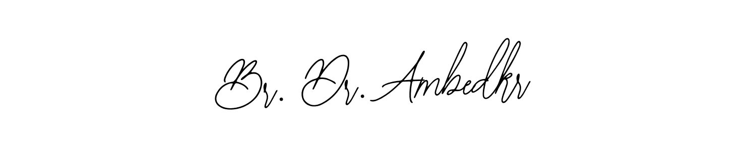 Make a beautiful signature design for name Br. Dr. Ambedkr. With this signature (Bearetta-2O07w) style, you can create a handwritten signature for free. Br. Dr. Ambedkr signature style 12 images and pictures png